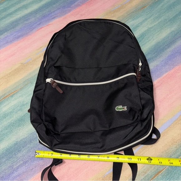 Lacoste Black Backpack - Picture 9 of 9